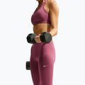 Legginsy damskie Nike One pink smoke/pink smoke/pink rise/white 6