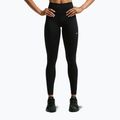 Legginsy damskie Nike One black/black/university red/white