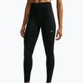 Legginsy damskie Nike One black/black/university red/white 4