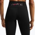 Legginsy damskie Nike One black/black/university red/white 5