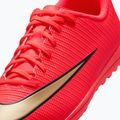 Buty piłkarskie dziecięce Nike Jr. Mercurial Vapor 17 Club bright crimson/blur 5