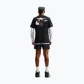 Koszulka do biegania męska Nike Dri-Fit Graphic black/white 2
