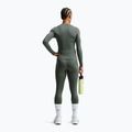 Longsleeve treningowy damski Nike One Fitted camo green/white 3
