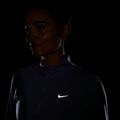 Longsleeve do biegania damski Nike Tempo Swoosh Run Dri-Fit 1/4-Zip LS gridiron/white 4