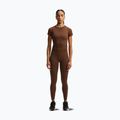 Koszulka treningowa damska Nike Pro Seamless Dri-Fit SS cacao wow 2