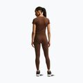 Koszulka treningowa damska Nike Pro Seamless Dri-Fit SS cacao wow 3