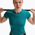 Koszulka treningowa damska Nike Pro Seamless Dri-Fit SS bright spruce 4