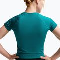Koszulka treningowa damska Nike Pro Seamless Dri-Fit SS bright spruce 5