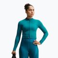 Bluza treningowa damska Nike Pro Seamless Full Zip Top bright spruce