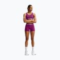 Spodenki damskie Nike Pro Mid-Rise Biker 3" true berry/white 2