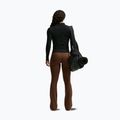 Legginsy damskie Nike One High Waisted Flared cacao wow/white 3