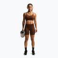 Spodenki damskie Nike Pro Seamless High-Waisted Biker 5" cacao wow 2