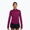 Bluza do biegania damska Nike Swift Dri-FIT UV 1/4-Zip true berry