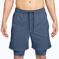 Spodenki męskie Nike Unlimited 2in1 Dri-Fit 7" new slate/new slate/black/new slate