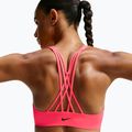 Biustonosz treningowy Nike Indy Strappy laser crimson/black 5