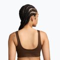 Biustonosz treningowy damski Nike One cacao wow 2