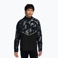 Kurtka do biegania męska Nike Miler Repel UV Printed black/black