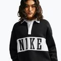 Bluza damska Nike Studio Fleece Medium Weight total black/sail/sail 4