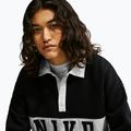 Bluza damska Nike Studio Fleece Medium Weight total black/sail/sail 5