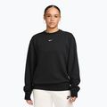Bluza damska Nike Studio Fleece Lightweight total black/sail