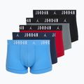 Bokserki męskie Nike Jordan Cotton Trunk 5pk gym red/black
