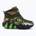 Śniegowce dziecięce SKECHERS Skech-O-Saurus Lights 2.0 green 2