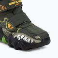 Śniegowce dziecięce SKECHERS Skech-O-Saurus Lights 2.0 green 7