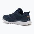 Buty męskie SKECHERS Burns Agoura navy/orange 3
