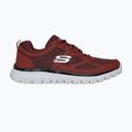 Buty męskie SKECHERS Burns Agoura burgundy 2