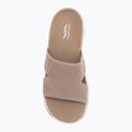 Klapki damskie SKECHERS Go Walk Arch Fit 2.0 Dakota brown 5