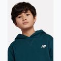 Bluza dziecięca New Balance Brush Back Small Logo Hoodie medusa green 5
