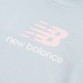 Bluza dziecięca New Balance FT Stacked Logo Crew oxford blue 8