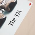 Koszulka dziecięca New Balance 574 Shoe Graphic Tee timberwolf 8