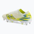 Buty piłkarskie New Balance Furon Pro V9 SG white/alkaline green 3