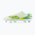 Buty piłkarskie New Balance Furon Pro V9 SG white/alkaline green 3
