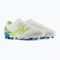 Buty piłkarskie dziecięce New Balance Furon Team V9 FG white/alkaline green 4
