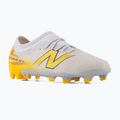 Buty piłkarskie dziecięce New Balance Furon Team V9 FG fresh air/satsuma orange