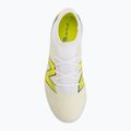Buty piłkarskie dziecięce New Balance Furon Team V9 TF white/alkaline green 5