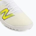 Buty piłkarskie dziecięce New Balance Furon Team V9 TF white/alkaline green 7