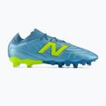Buty piłkarskie New Balance Tekela Team Low V5 FG metallic blue/alkaline green/team navy 2