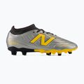 Buty piłkarskie dziecięce New Balance Tekela Team V5 FG harbor grey/black cement 2