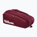 Torba tenisowa Wilson Defyer Racket Bag 9Pk V1 red