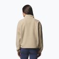 Bluza polarowa damska Columbia Helvetia II Cropped Half Snap Fleece ancient fossil/dark stone/chalk 3