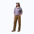 Bluza polarowa damska Columbia Helvetia II Cropped Half Snap Fleece shale purple/lavender haze/citron haz 2