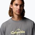 Koszulka męska Columbia Zero Rules Light Graphic Crew city grey/scripted peaks 5