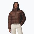 Kurtka ocieplana damska Columbia Puffect III Cropped tobacco