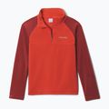 Bluza polarowa dziecięca Columbia Glacial Half Zip super sonic/red oxide