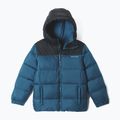 Kurtka ocieplana dziecięca Columbia Puffect Hooded Phoenix Blue/Black