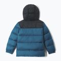 Kurtka ocieplana dziecięca Columbia Puffect Hooded Phoenix Blue/Black 2