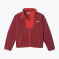 Bluza polarowa dziecięca Columbia Sequoia Grove Full Zip Fleece red oxide/super sonic